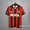 6calcio: Retro Maglie Calcio 93/94 AC Milan Prima
