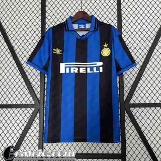 Retro Maglia Calcio Inter Milan Prima Uomo 95-96 FG369