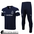 Tute Calcio T Shirt Marsiglia blu navy Uomo 2022 23 TG599