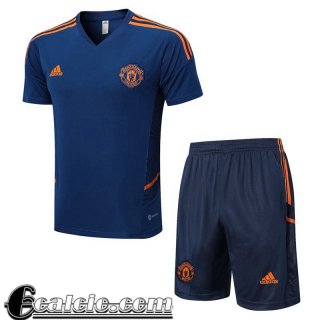 Tute Calcio T Shirt Manchester United blu Uomo 2022 23 TG600