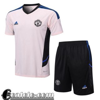 Tute Calcio T Shirt Manchester United rosa Uomo 2022 23 TG606