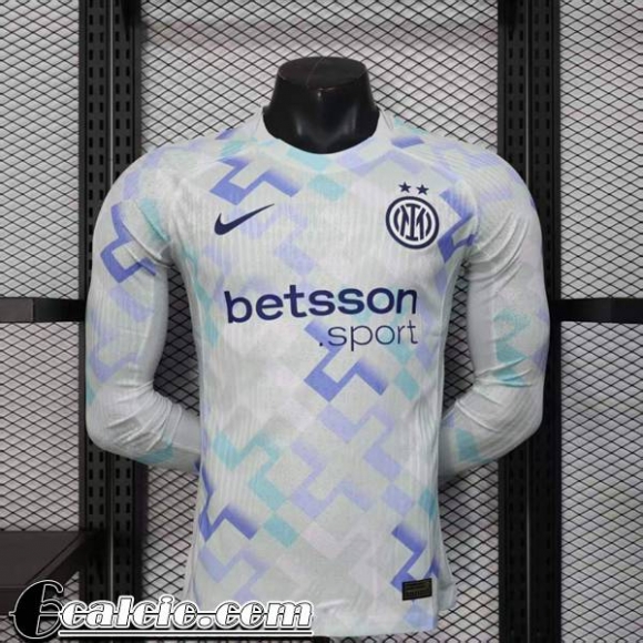 Maglia Calcio Inter Milan Seconda Uomo Maniche Lunghe 25-26