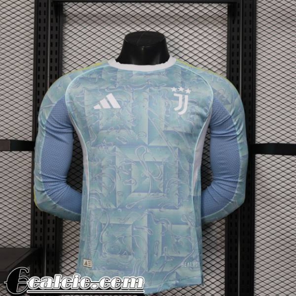 Maglia Calcio Juventus Seconda Uomo Maniche Lunghe 25-26