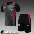 T-shirt AC Milan Uomo 2021 2022 nero bianco PL240