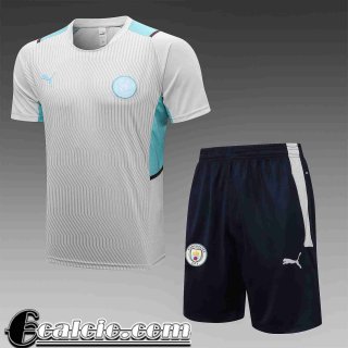 T-shirt Manchester City Uomo 2021 2022 grigio chiaro PL243