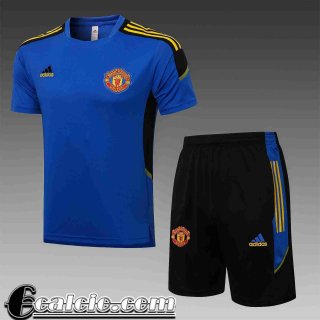 T-shirt Manchester United Uomo 2021 2022 blu PL247