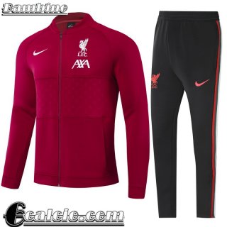 Full-Zip Giacca Liverpool rosso Bambini 2021 2022 TK202
