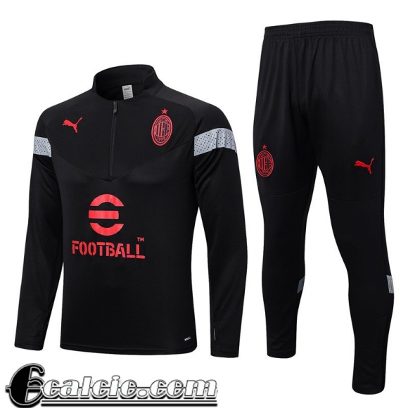 Tute Calcio AC Milan nero Uomo 2022 23 TG619