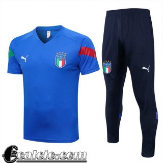 Tute Calcio T Shirt Italie blu Uomo 2022 23 TG635