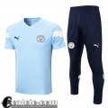 Tute Calcio T Shirt Manchester City azzurro Uomo 2022 23 TG637