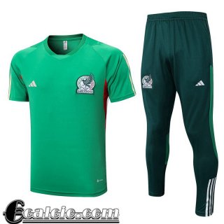 Tute Calcio T Shirt Mexique verde Uomo 2022 23 TG639