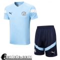 Tute Calcio T Shirt Manchester City azzurro Uomo 2022 23 TG650