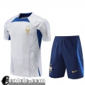 Tute Calcio T Shirt France Bianco Uomo 2022 23 TG668