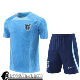 Tute Calcio T Shirt Angleterre cielo blu Uomo 2022 23 TG671