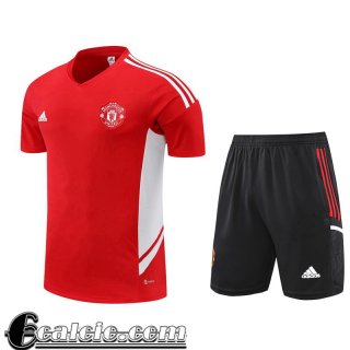 Tute Calcio T Shirt Manchester United rosso Uomo 2022 23 TG677