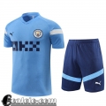 Tute Calcio T Shirt Manchester City azzurro Uomo 2022 23 TG678