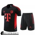 Tute Calcio T Shirt Bayern Munich nero Uomo 2022 23 TG682