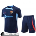 Tute Calcio T Shirt Barcelone blu navy Uomo 2022 23 TG684