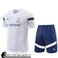 Tute Calcio T Shirt Marseille Bianco Uomo 2022 23 TG688