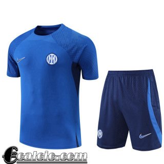 Tute Calcio T Shirt Inter Milan blu Uomo 2022 23 TG693