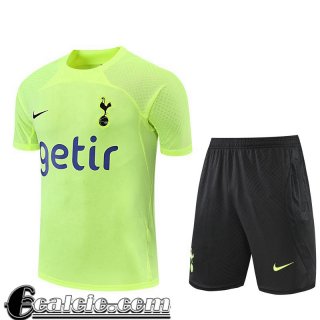 Tute Calcio T Shirt Tottenham Hotspur giallo fluorescente Uomo 2022 23 TG694