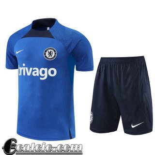 Tute Calcio T Shirt Chelsea blu Uomo 2022 23 TG697