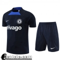 Tute Calcio T Shirt Chelsea nero Uomo 2022 23 TG698