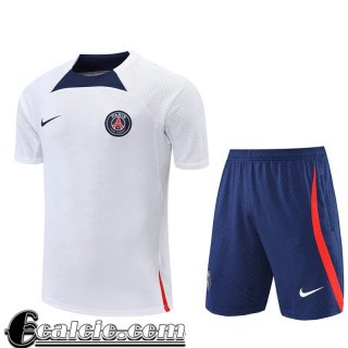 Tute Calcio T Shirt PSG Bianco Uomo 2022 23 TG702