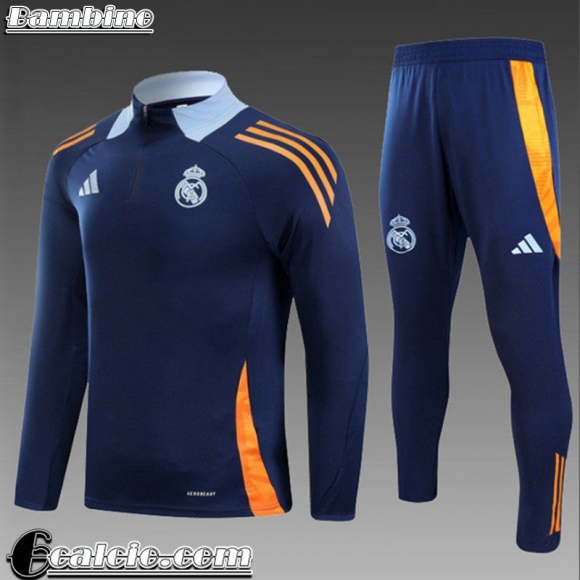 KIT: Tute Calcio Real Madrid Bambini 2024 2025 C554