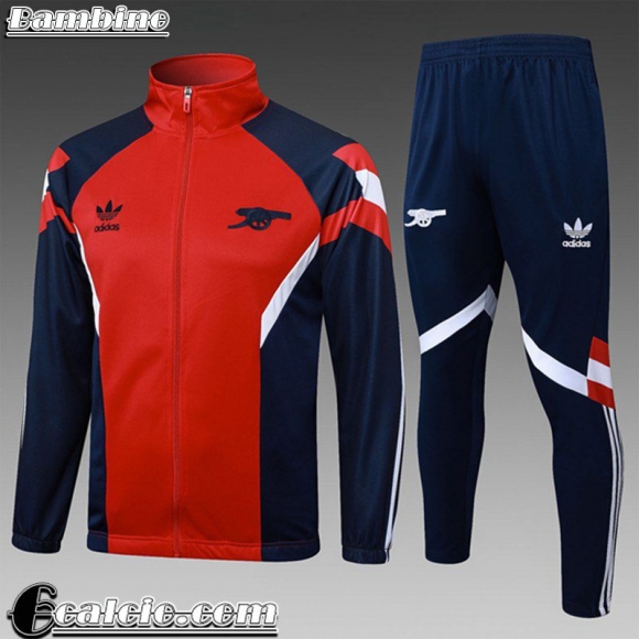 KIT: Full-Zip Giacca Arsenal Bambini 2024 2025 C576