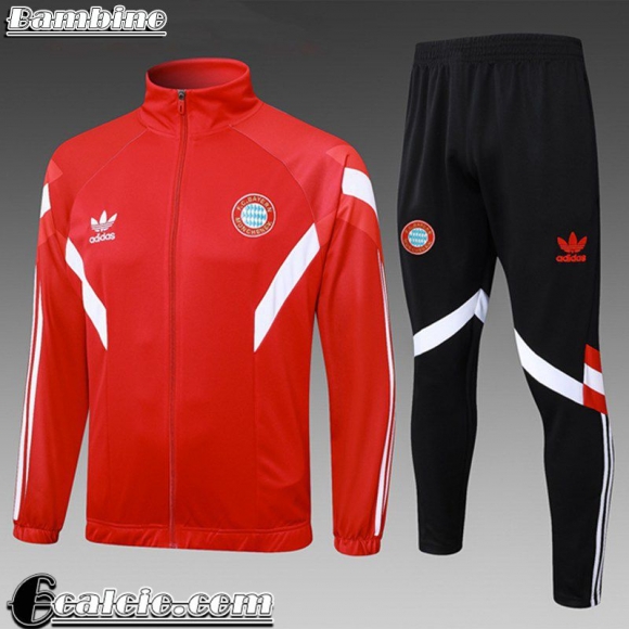 KIT: Full-Zip Giacca Bayern Monaco Bambini 2024 2025 C581