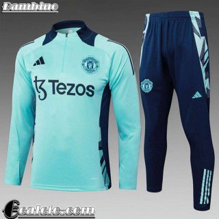 KIT: Tute Calcio Manchester United Bambini 2024 2025 C584