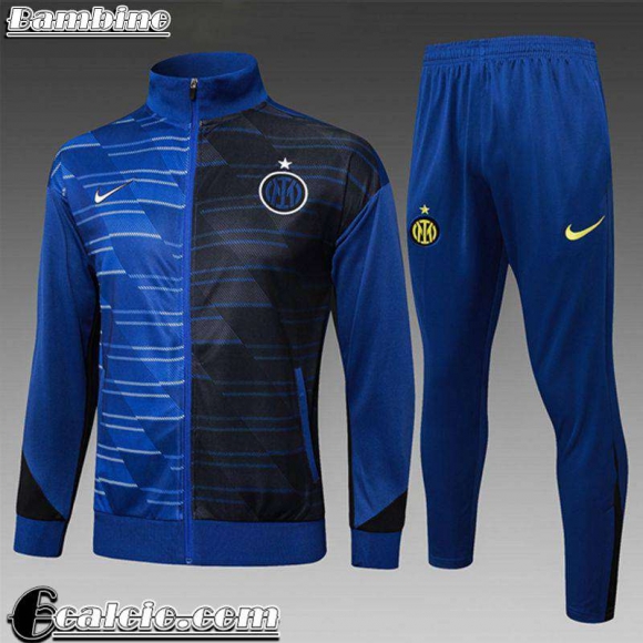 KIT: Full-Zip Giacca Inter Milan Bambini 2024 2025 C585