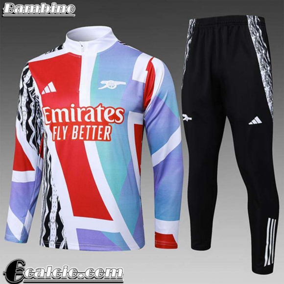 KIT: Tute Calcio Arsenal Bambini 2024 2025 C591