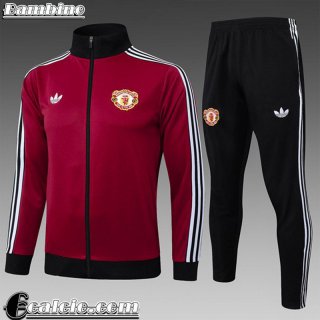 KIT: Full-Zip Giacca Manchester United Bambini 2024 2025 C593