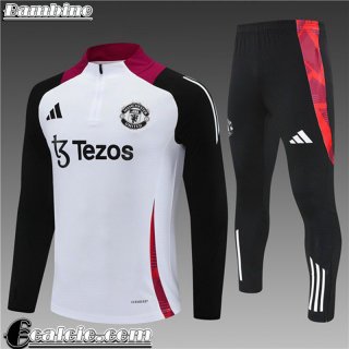 KIT: Tute Calcio Manchester United Bambini 2024 2025 C597