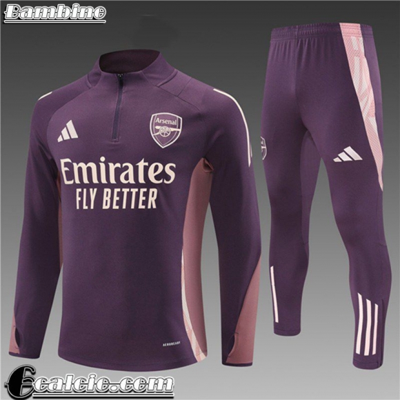 KIT: Tute Calcio Arsenal Bambini 2024 2025 C598