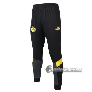 6Calcio: Pantaloni Sportivi Borussia Dortmund Nera 2020 2021