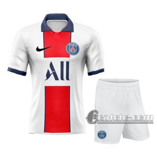 6Calcio: Seconda Maglia Calcio Psg Paris Saint Germain Bambino Versione Trapelata 2020-2021