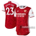 6Calcio: Prima Maglia Calcio Arsenal David Luiz #23 Donna 2020-2021