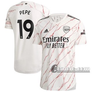 6Calcio: Seconda Maglia Arsenal Pepe #19 Uomo 2020-2021