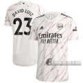 6Calcio: Seconda Maglia Arsenal David Luiz #23 Uomo 2020-2021