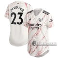 6Calcio: Seconda Maglia Calcio Arsenal David Luiz #23 Donna 2020-2021