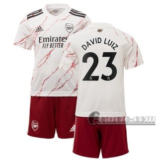 6Calcio: Seconda Maglia Calcio Arsenal David Luiz #23 Bambino 2020-2021