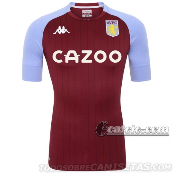 6Calcio: Prima Maglia Aston Villa Uomo 2020-2021