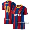6Calcio: Prima Maglia Calcio Fc Barcellona Lionel Messi #10 Donna 2020-2021