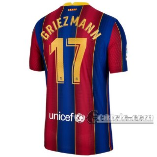 6Calcio: Prima Maglia Calcio Fc Barcellona Antoine Griezmann #17 Bambino 2020-2021