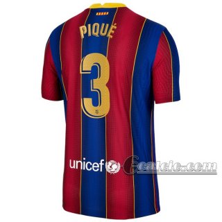 6Calcio: Prima Maglia Calcio Fc Barcellona Piqué #3 Bambino 2020-2021