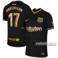 6Calcio: Seconda Maglia Fc Barcellona Antoine Griezmann #17 Uomo 2020-2021