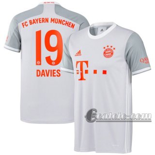 6Calcio: Seconda Maglia Bayern Munchen Alphonso Davies #19 Uomo 2020-2021